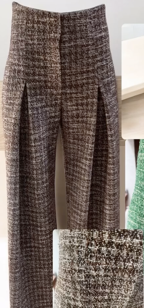 TWEED PANTALON