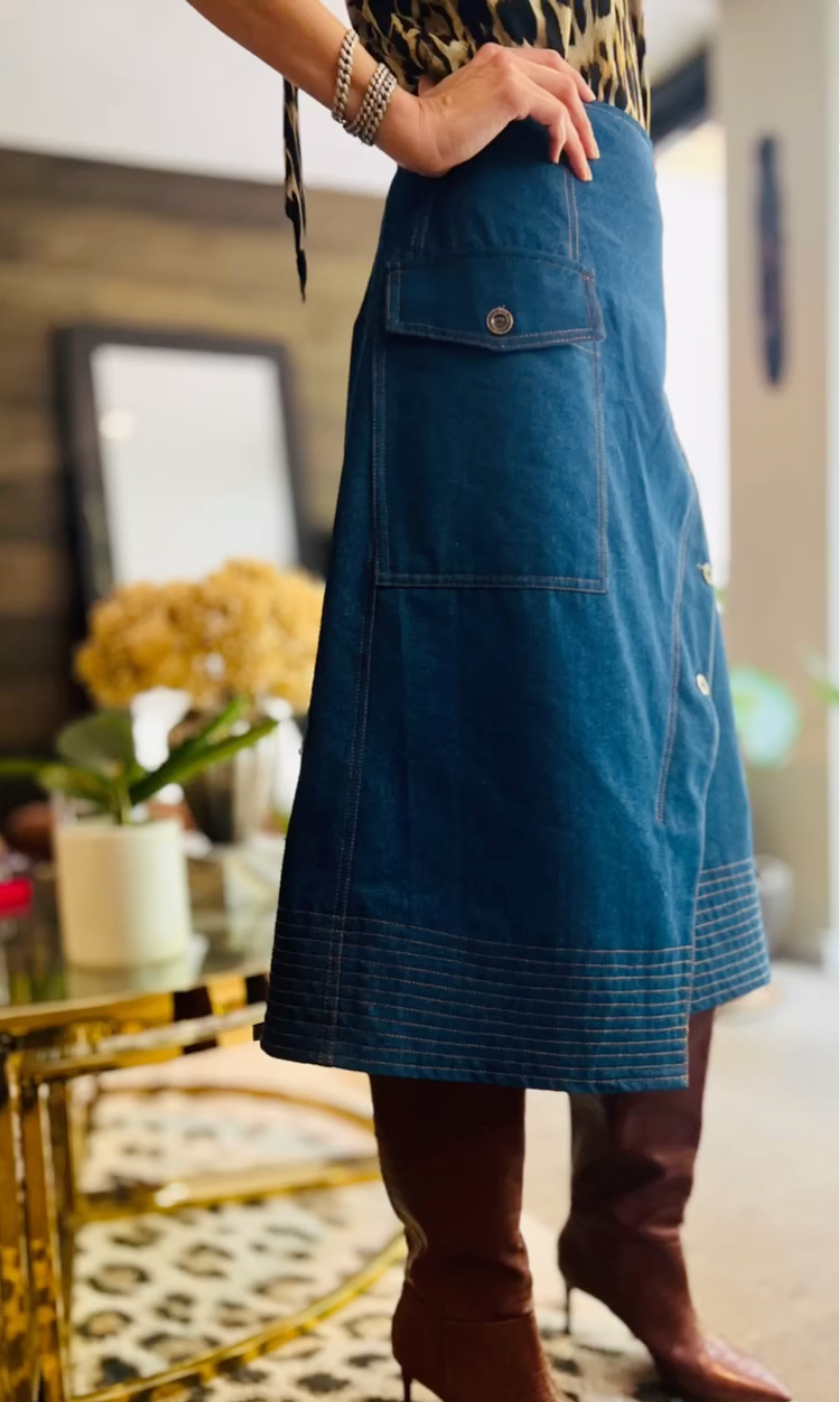 Falda Jeans